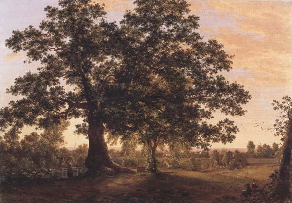 Frederic E.Church The Charter Oak at Hartford